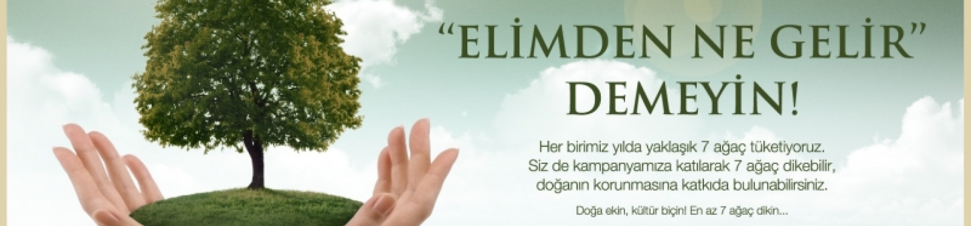 Elimden ne gelir demeyin!