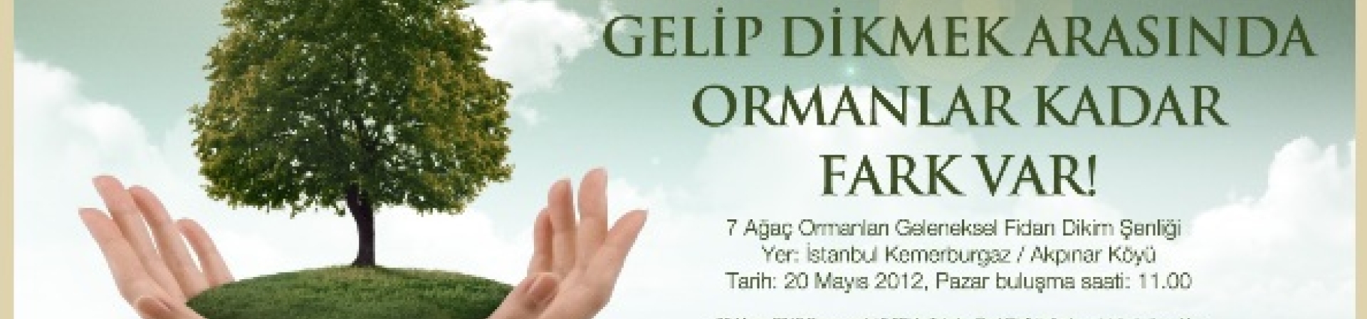 Geleneksel fidan dikim şenliğinde buluşalım!