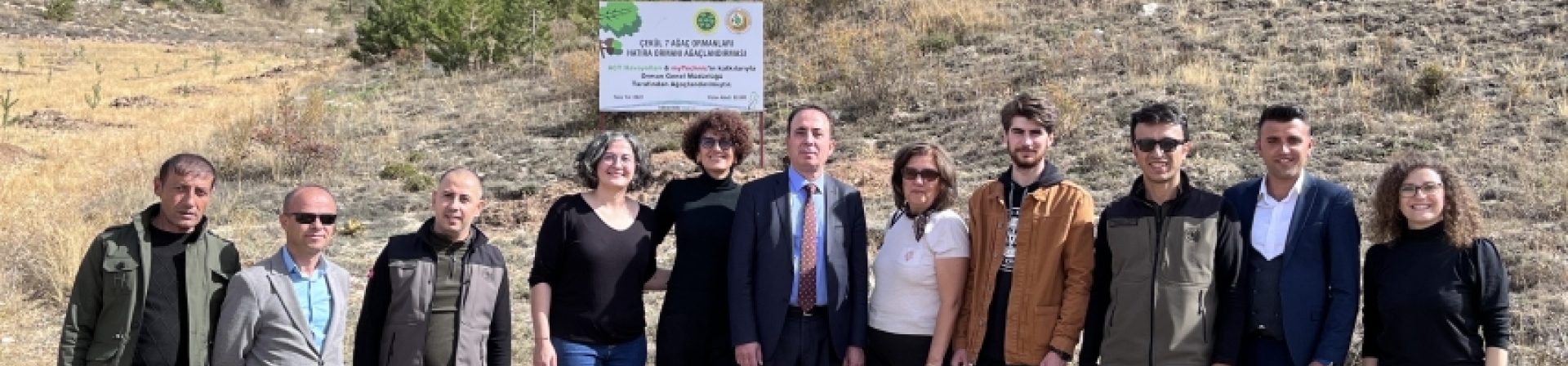 ÇEKÜL 7 Ağaç Ormanlarına 100 Bin Yeni Fidan 