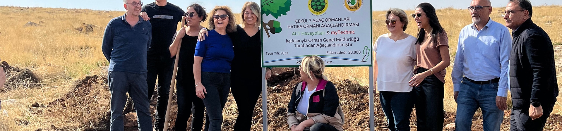 ÇEKÜL 7 Ağaç Ormanlarını Birlikte Büyüttük