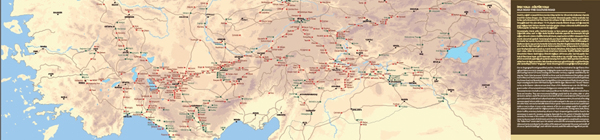 İpek Yolu-Kültür Yolu Haritası yayımlandı!